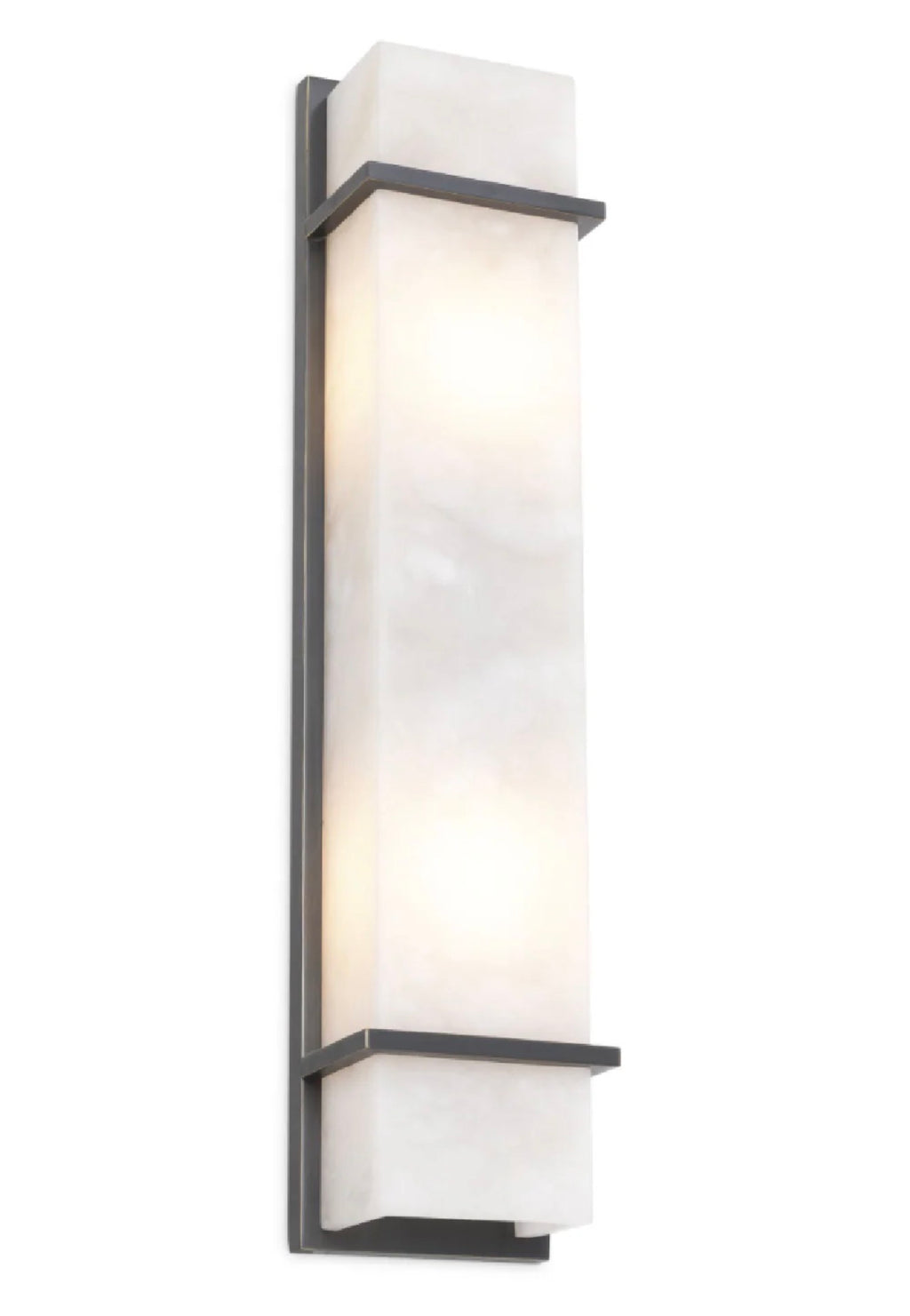 Casa Milano – Alabaster Bronze Wall Lamp (Spike Collection)