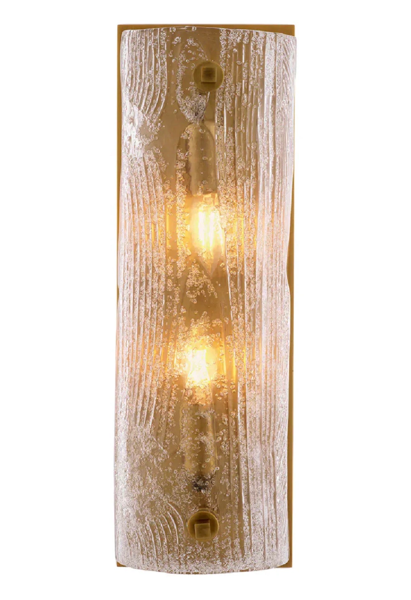 Casa Milano – Antique Brass Glass Wall Lamp (Lagos Collection)