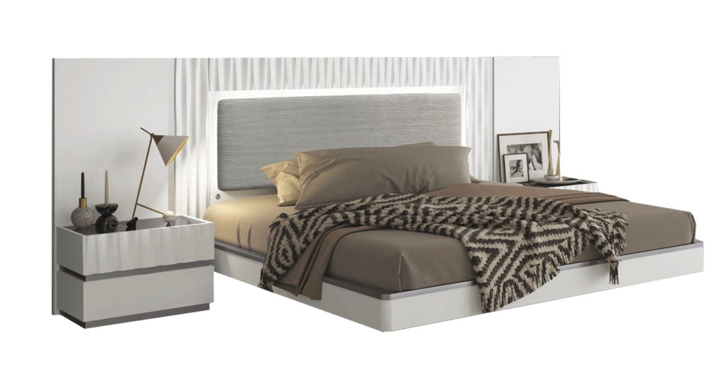 Casa Milano – Marina White Luxury Bed (Queen / King)