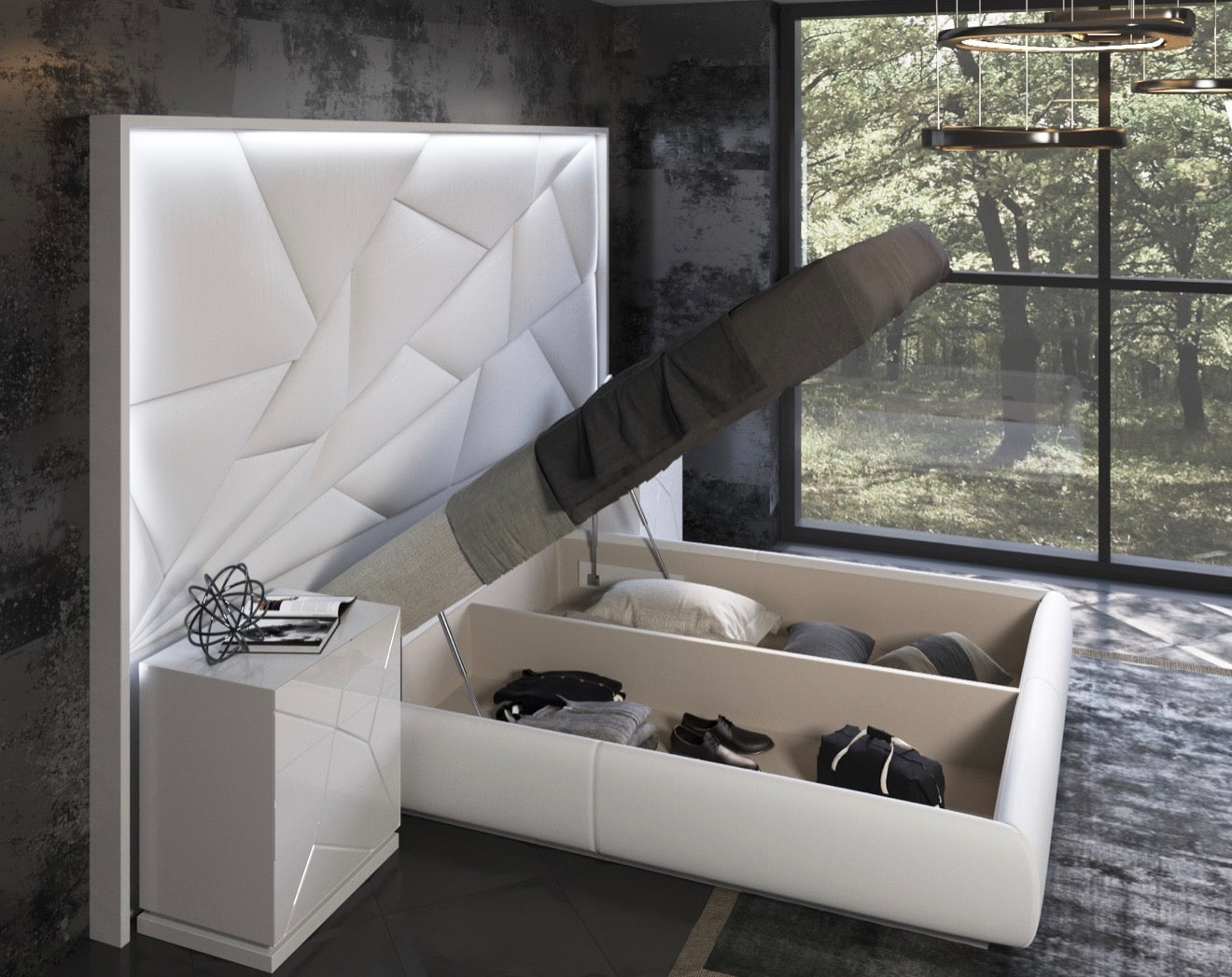 Casa Milano – Majesty Luxury Bed with LED Light