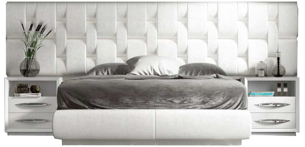 Casa Milano – Emporio White Storage Bed (King / Queen)