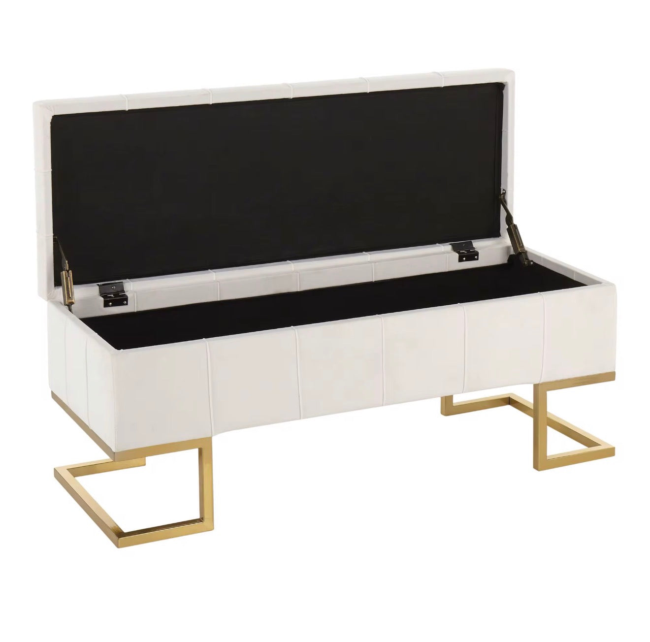 Casa Milano Velvet Storage Bench