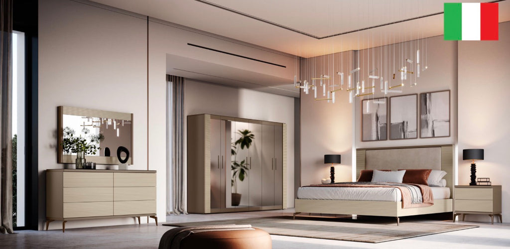 Casa Milano – Linea Italian Luxury Bedroom Set (Queen & King)