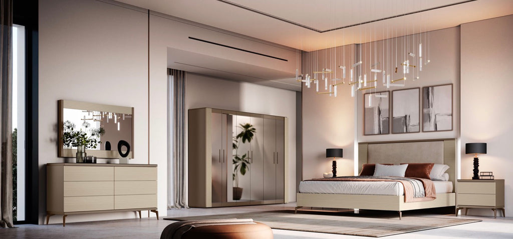 Casa Milano – Linea Italian Luxury Bedroom Set (Queen & King)