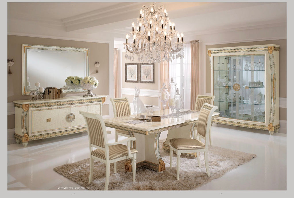 Casa Milano – Liberty Italian Luxury 3-Door China Cabinet