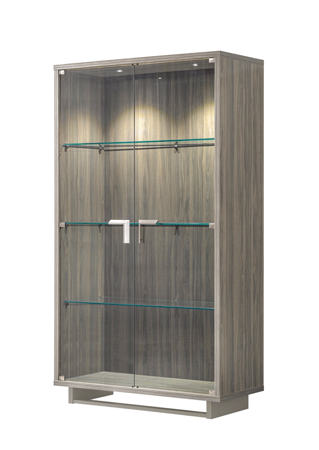Casa Milano – Volare 2-Door China Cabinet (Grey)