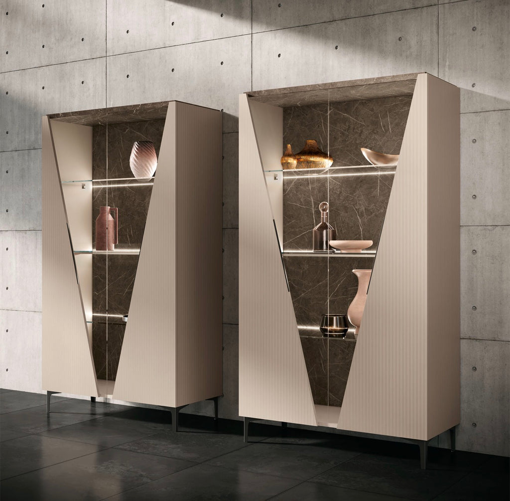 Casa Milano – Fidia 2-Door Luxury Vitrine Cabinet