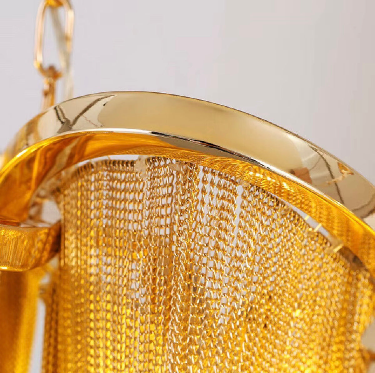 Ark Tassel Golden Chandelier