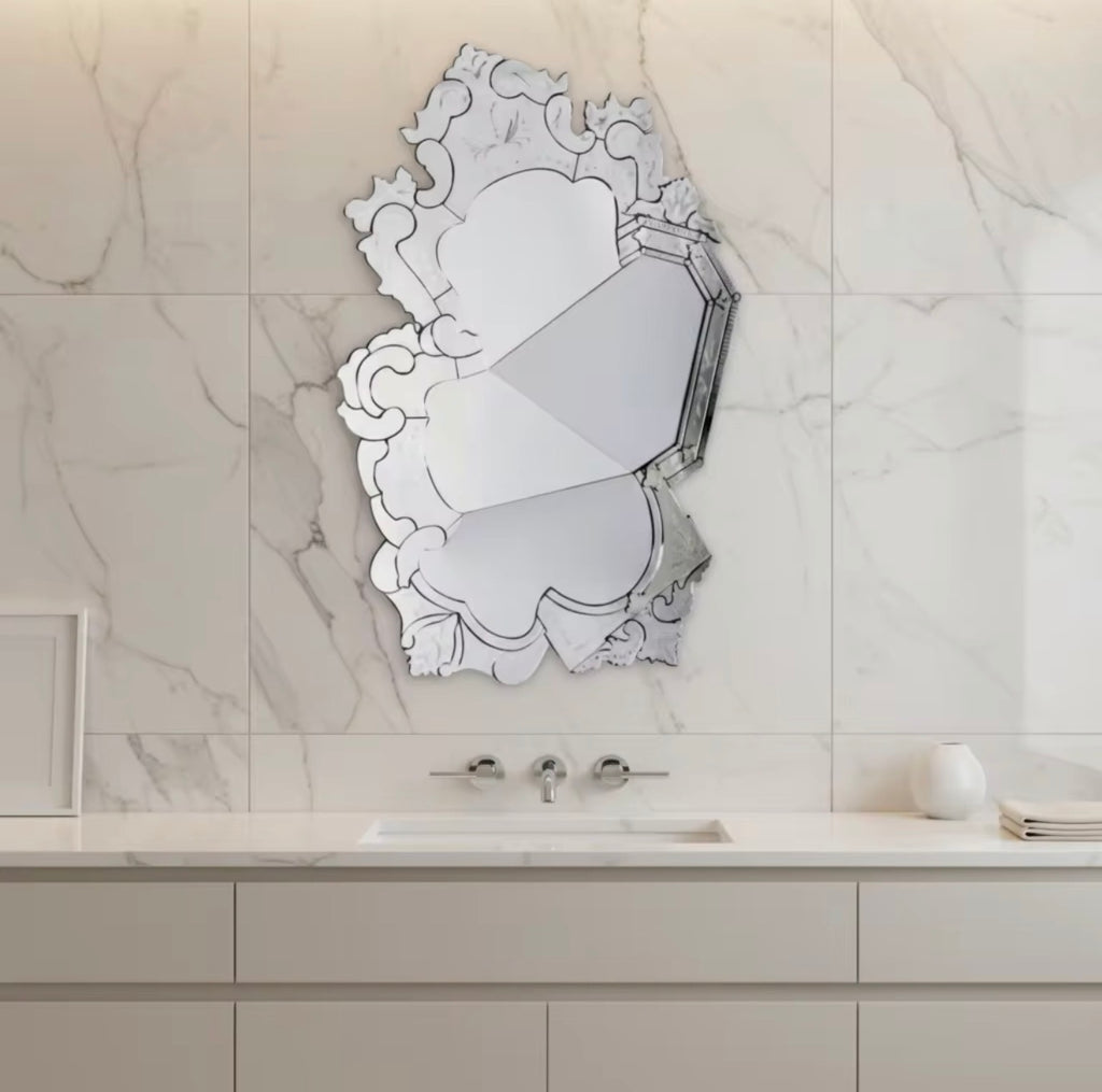 Fiorella Venetian Art Deco Wall Mirror