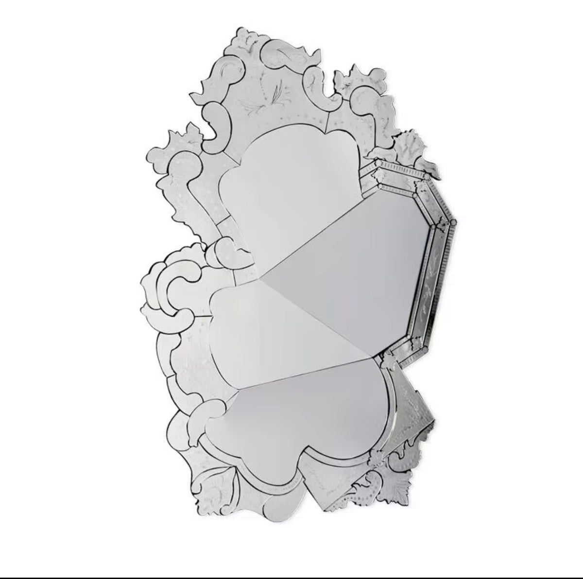 Fiorella Venetian Art Deco Wall Mirror
