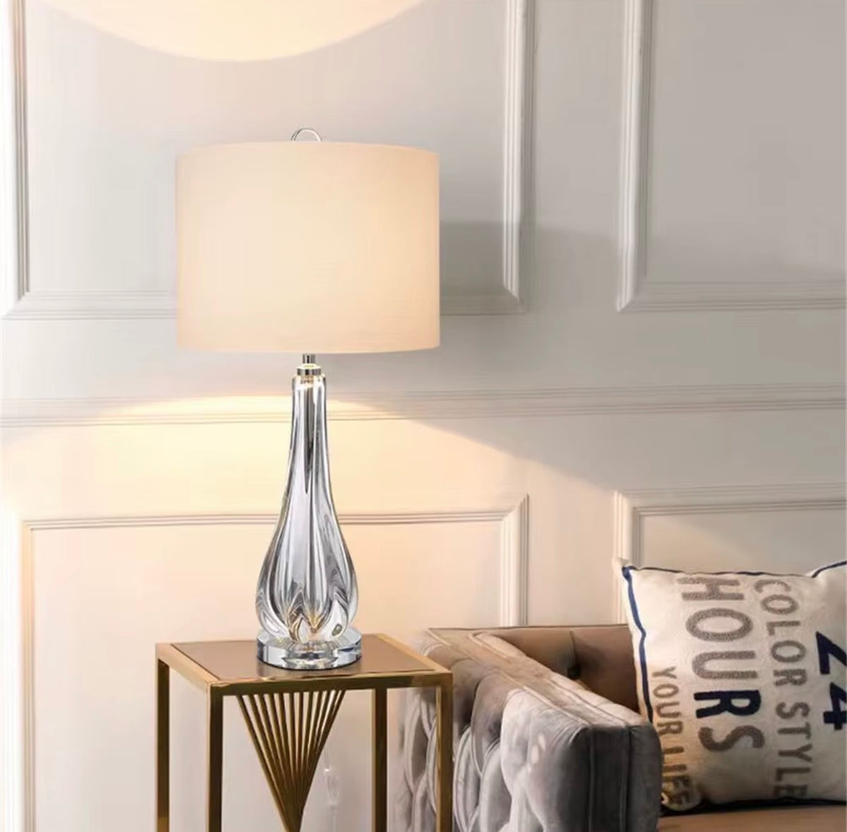 Briana Crystal Table Lamp