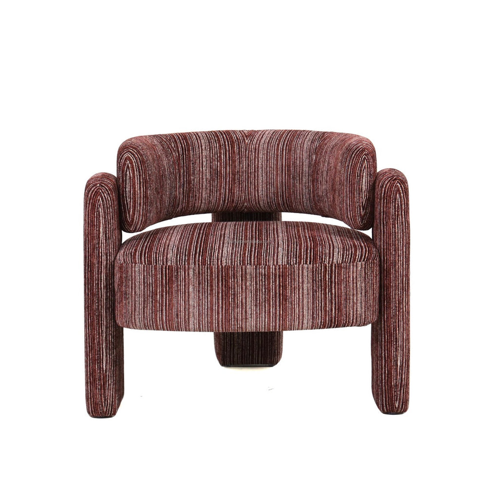 Valentino Striped Accent Chair