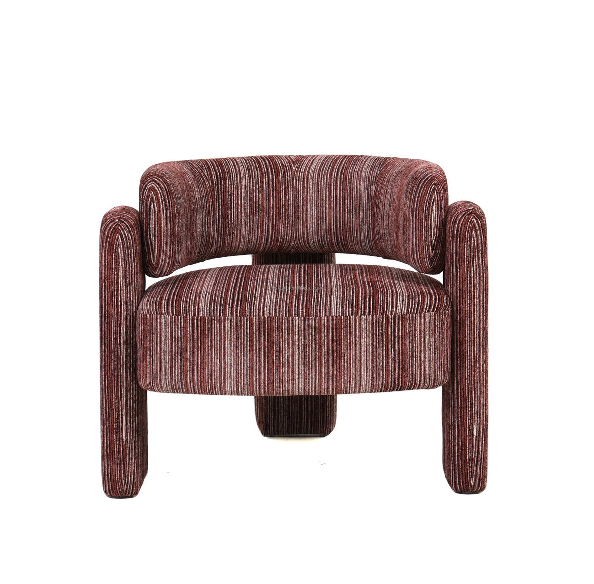 Valentino Striped Accent Chair