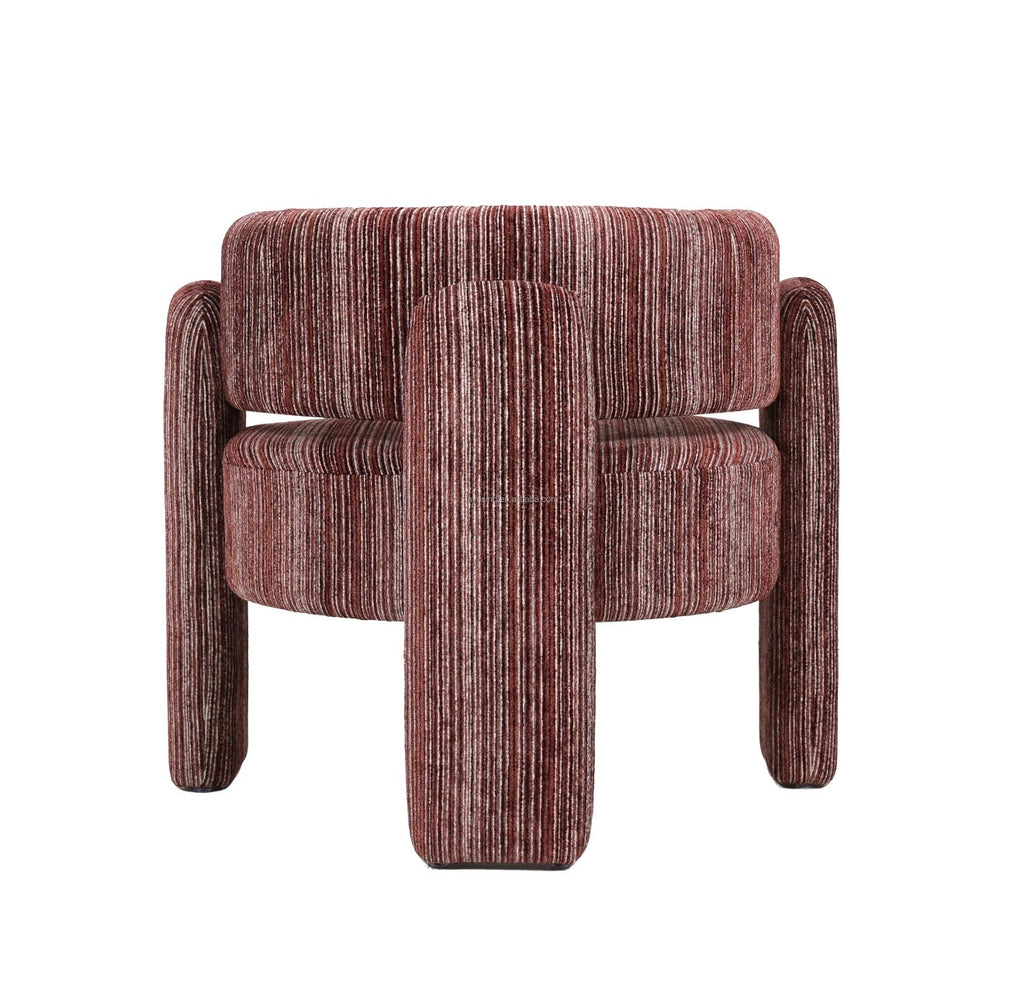Valentino Striped Accent Chair