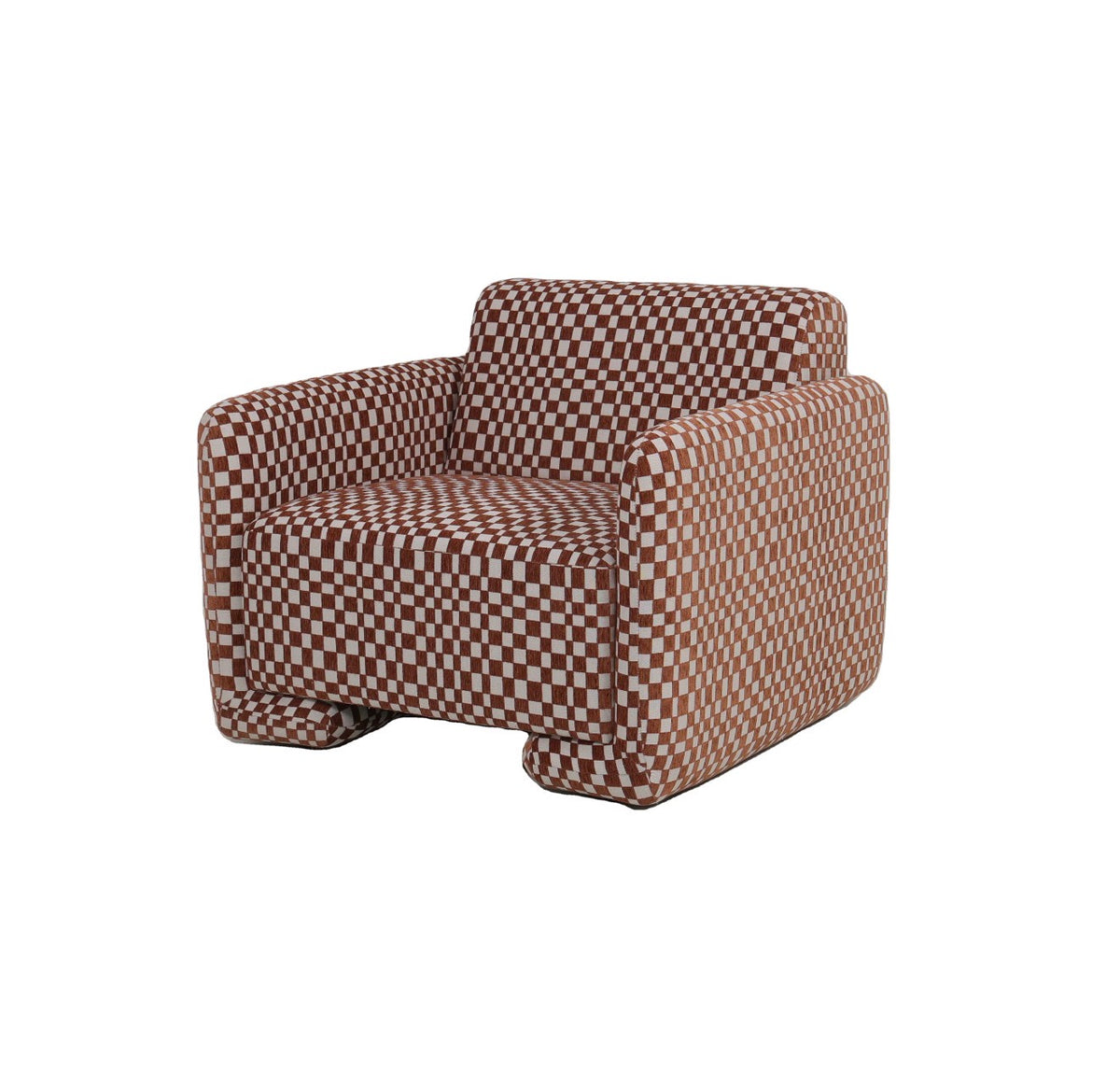 Siena Checkerboard Accent Chair