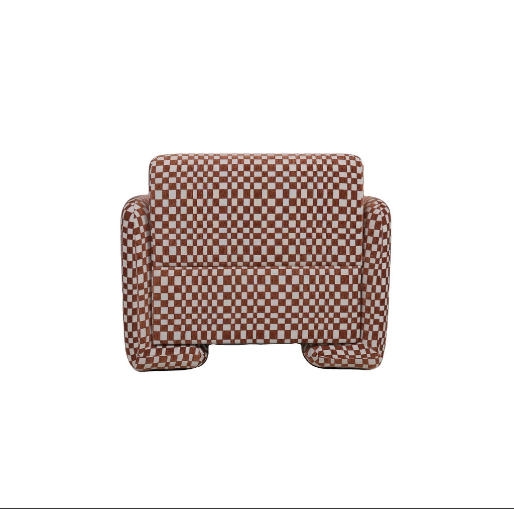 Siena Checkerboard Accent Chair