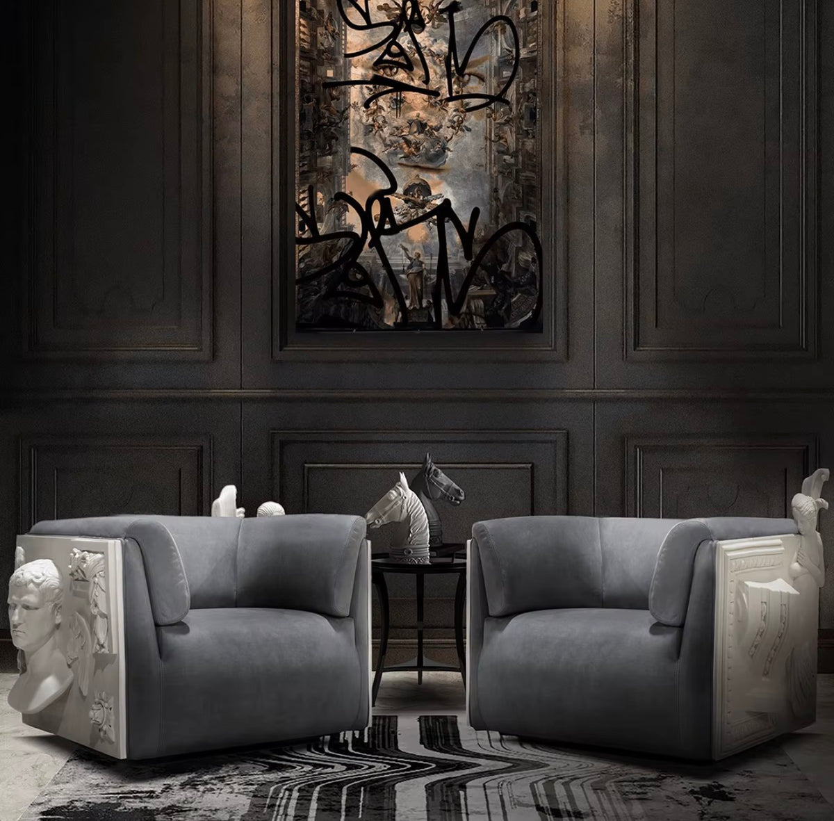 Versailles II Sculptural Armchair