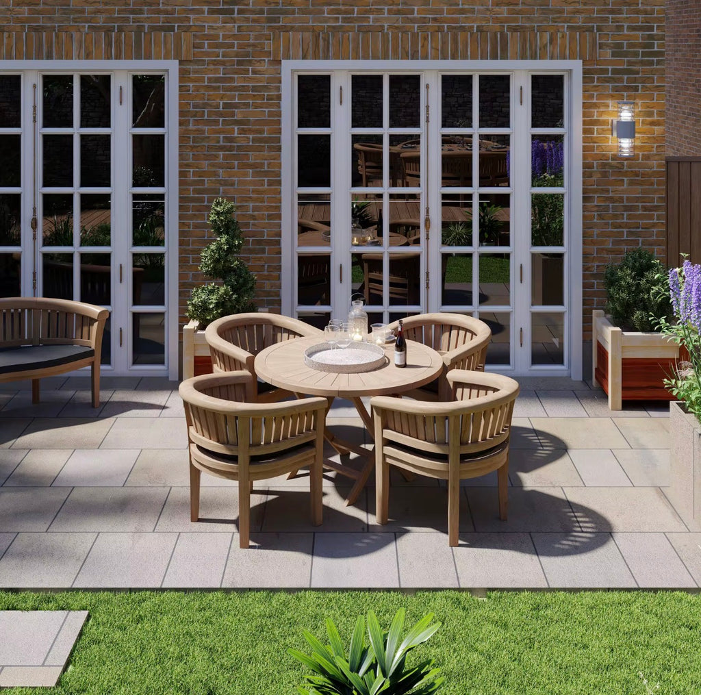 Casa Milano – Teak Round Dining Set